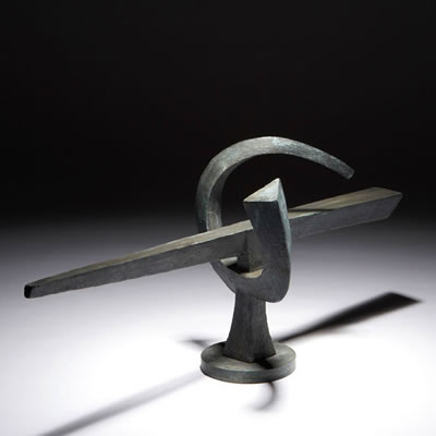 "Straight thru Spiral" by Max Finkelstein - Auction record, sale price, and art valuation. Compare with similar artists and explore comparable artworks.