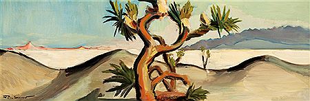 Joshua Trees in Sand Dunes
