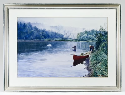 "Season's First Salmon" by Henry McDaniel - Auction record, sale price, and art valuation. Compare with similar artists and explore comparable artworks.