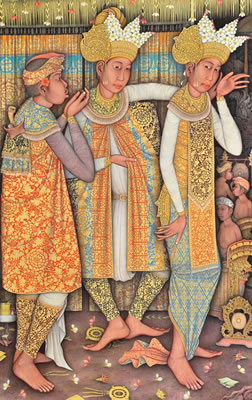 Sample artwork by I Ketut Kasta (Born 1945), known for painting - View similar artists and auction records