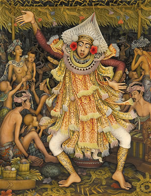 Tari Baris by Nyoman Meja - Auction record, sale price, and art valuation. Compare with similar artists and explore comparable artworks.