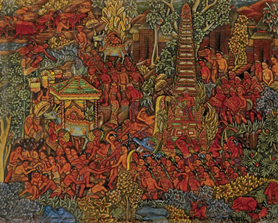 Procession in Bali