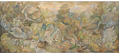 Garden of the Gods by Dewa Ketut Rungun - Auction record, sale price, and art valuation. Compare with similar artists and explore comparable artworks.