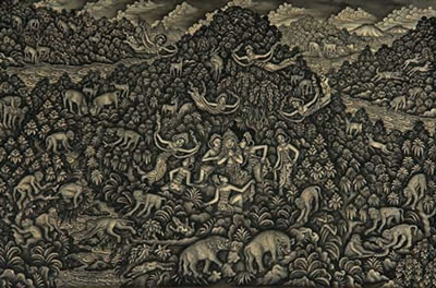Scene from Arjuna Wiwaha