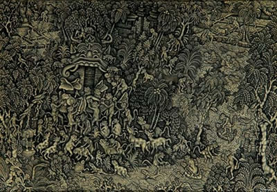 Tantri Scene by I Dewa Kompiang Pasek - Auction record, sale price, and art valuation. Compare with similar artists and explore comparable artworks.