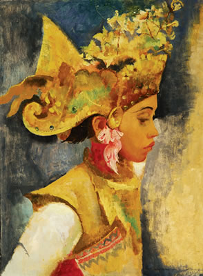 A Legong Dancer