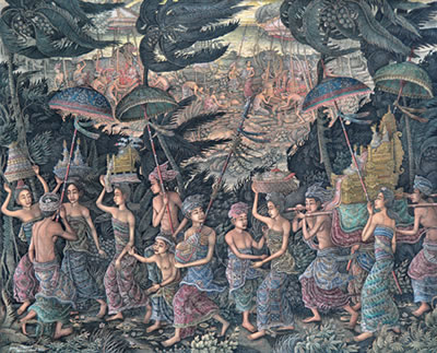 Melasti Procession