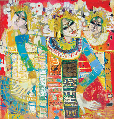 Legong Dancers