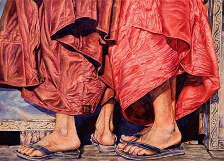 Sample artwork by Chang Fee Ming (Born 1959), known for painting, watercolor - View similar artists and auction records