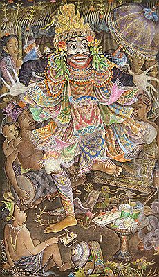 Tari Jauk by Wayan Djudjul - Auction record, sale price, and art valuation. Compare with similar artists and explore comparable artworks.