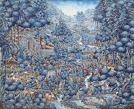 Pemandangan Bali by I Wayan Kaler - Auction record, sale price, and art valuation. Compare with similar artists and explore comparable artworks.