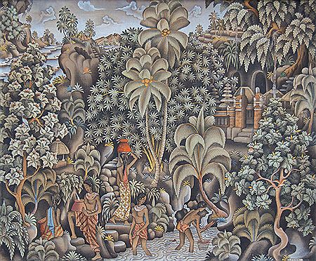 Di Pancuran by Dewa Putu Bedil - Auction record, sale price, and art valuation. Compare with similar artists and explore comparable artworks.