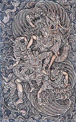 Jatayu Attacking Rahwana by Ketut I Madra - Auction record, sale price, and art valuation. Compare with similar artists and explore comparable artworks.