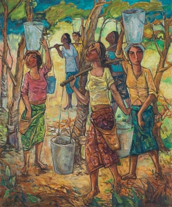 Sample artwork by Tew Nai Tong (1936 - 2013), known for painting - View similar artists and auction records