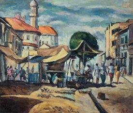 Sample artwork by Ju Ping Kuo (1908 - 1966), known for painting - View similar artists and auction records