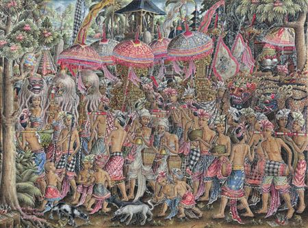 Melasti by I Made Sadra - Auction record, sale price, and art valuation. Compare with similar artists and explore comparable artworks.