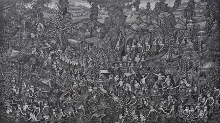 Calonarang by Ida Bagus Ketut Panda - Auction record, sale price, and art valuation. Compare with similar artists and explore comparable artworks.
