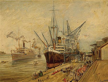 View of Batavia Harbour