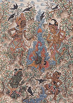 Ramayana Scene