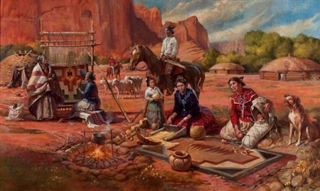 Navajo Family