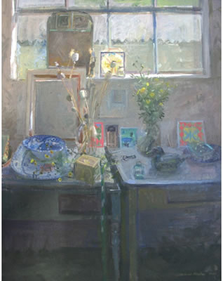 BY THE WINDOW
