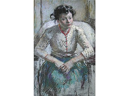 MARIETTA by Arthur Ralph Middleton Todd - Auction record, sale price, and art valuation. Compare with similar artists and explore comparable artworks.