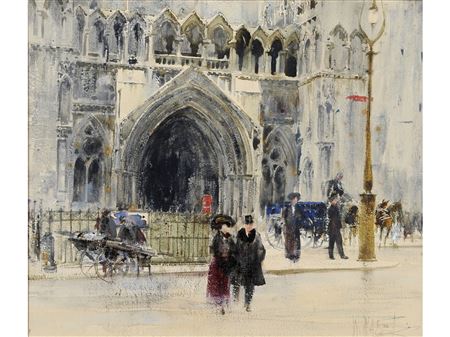 LONDON: THE LAW COURTS, STRAND