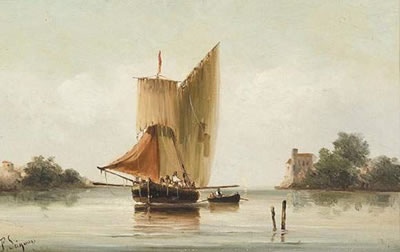 Bateau dans un baie
