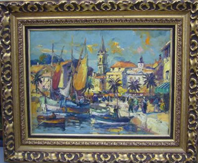 Sample artwork by Honore Jacquet (20th century), known for painting - View similar artists and auction records