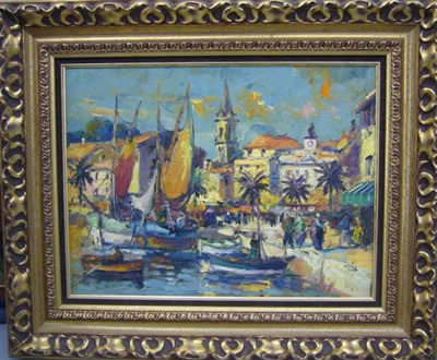 Port de SANARY by Honore Jacquet - Auction record, sale price, and art valuation. Compare with similar artists and explore comparable artworks.