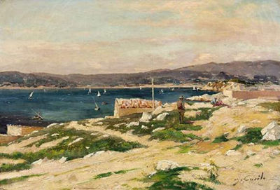 La rade de Marseille, vue de la Corniche