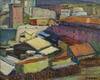 Sample artwork by Francois Diana (1903 - 1993), known for painting - View similar artists and auction records