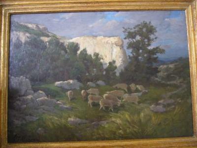 Sample artwork by Henri-Laurent Mouren (1844 - 1926), known for painting - View similar artists and auction records
