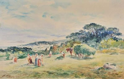 Scène champêtre