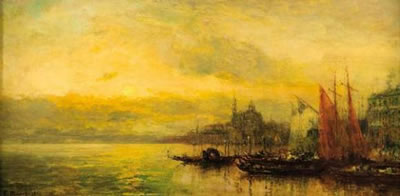 Venise, coucher de soleil