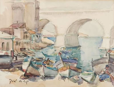 Sample artwork by Josee Astrie (Born 1927), known for painting - View similar artists and auction records