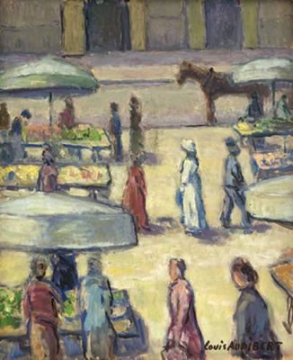 Scène de marche, cours d'Estiennes d'Orves