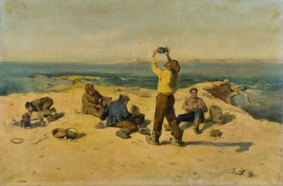Le repos des pêcheurs by Alphonse Moutte - Auction record, sale price, and art valuation. Compare with similar artists and explore comparable artworks.