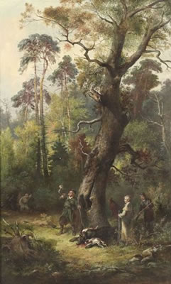Sample artwork by Franciszek Kosttrzevsky (1826 - 1911), known for illustrations, satirical drawings, and caricatures - View similar artists and auction records