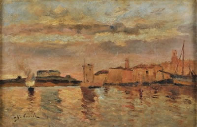 Le port de Marseille.