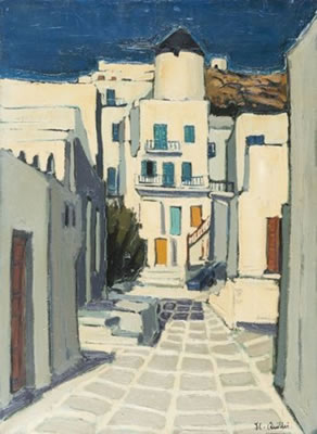 La ruelle au moulin ? Mykonos.