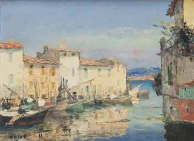 Vue des Martigues.