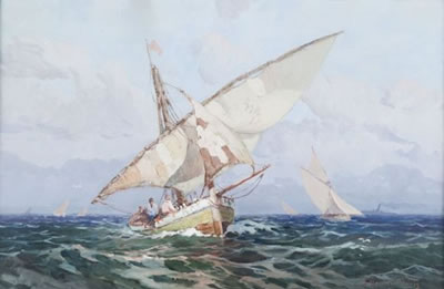 Pointus en mer.
