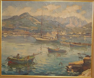 Vue d'un paysage corse. by Tony Cardella - Auction record, sale price, and art valuation. Compare with similar artists and explore comparable artworks.