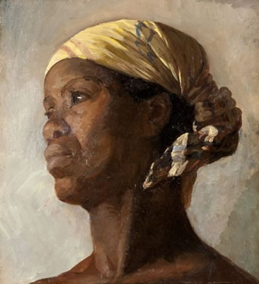 Portrait d'une mauresque.