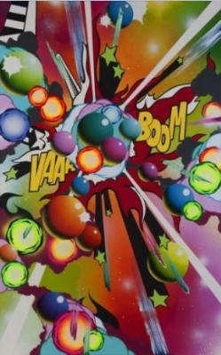 A Bigger Bang (2010). by Andrew McAttee - Auction record, sale price, and art valuation. Compare with similar artists and explore comparable artworks.
