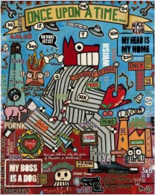 Sample artwork by Bruno Vigoroso (Born 1954), known for painting - View similar artists and auction records