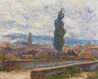 Vue d'Aix-en-Provence.