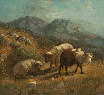 Troupeau. by François Simon - Auction record, sale price, and art valuation. Compare with similar artists and explore comparable artworks.