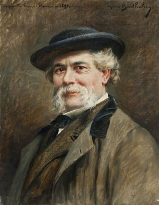 Portrait du peintre François Simon.